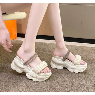 Dép sandal bm quai nhún dây xoàn
