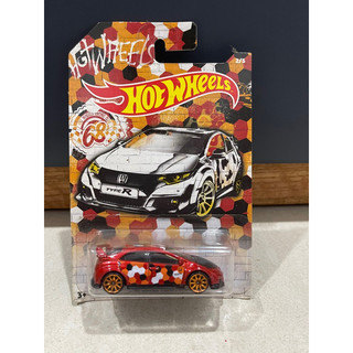 Xe mô hình đồ chơi hotwheels cơ bản 1:64 - '16 honda civic type r