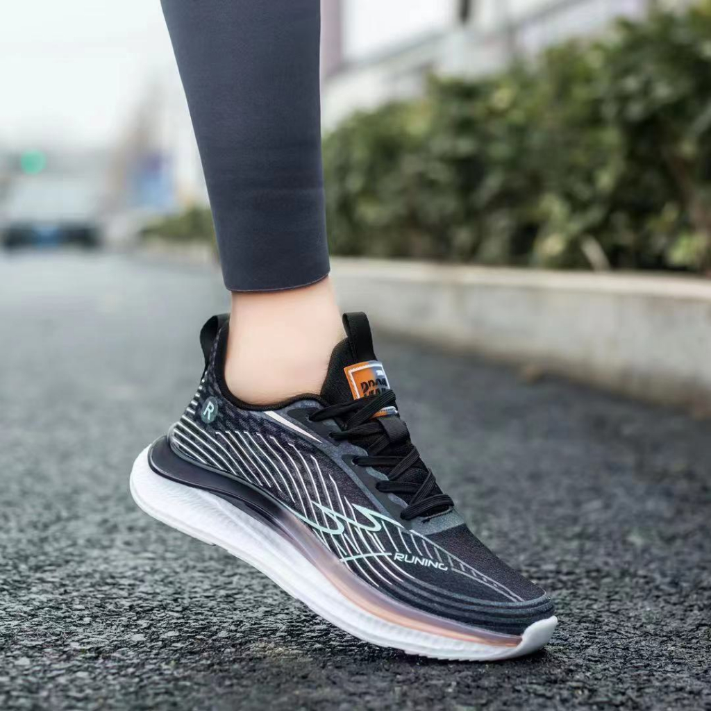 Giày thể thao nữ GLAS Sneaker dáng thấp đế êm vải thoáng khí