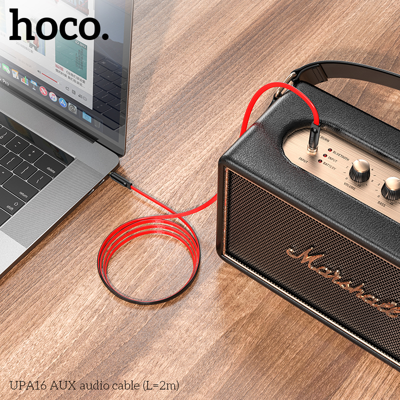 Cáp Chuyển Đổi Hoco UPA16 Dài 1M/2M 3.5mm to 3.5mm