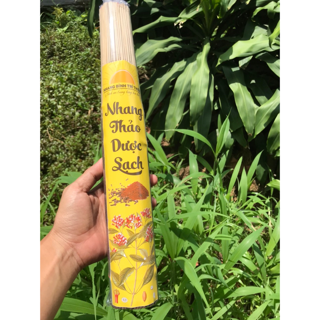 Nhang Thảo Dược Sạch Tự nhiên 100% thơm ngọt 0.5 kg ( hơn 330 thanh)