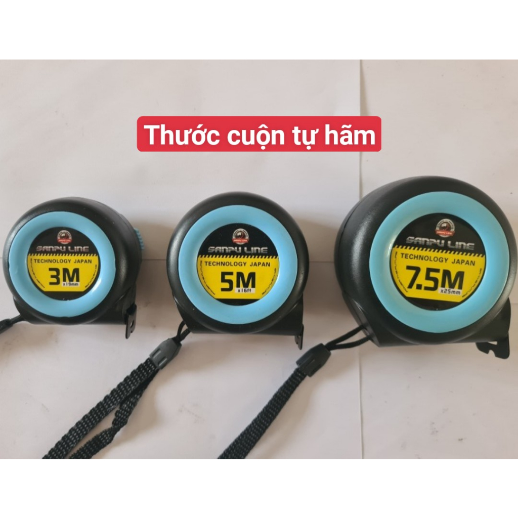 Thước cuộn tự hãm công nghệ nhật