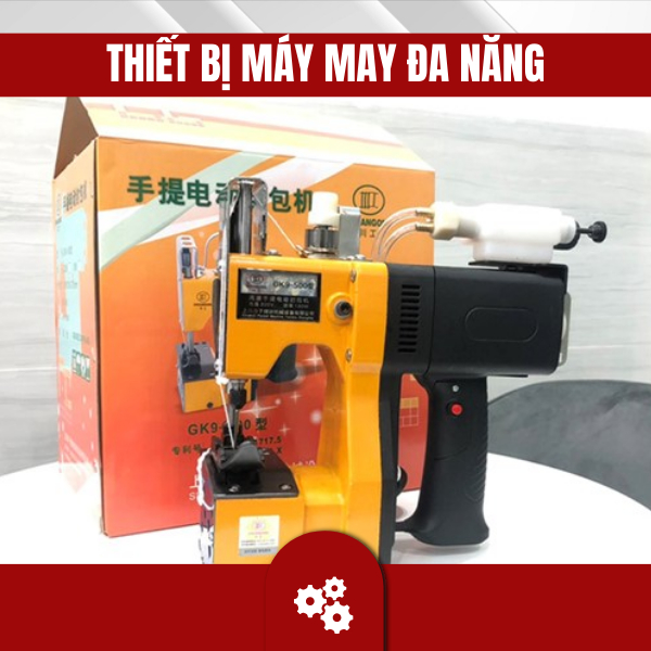 Máy khâu bao cầm tay GK9-500 1 kim 1 chỉ có bình dầu và không bình dầu  ⚡ CHÍNH HÃNG ⚡ ndf