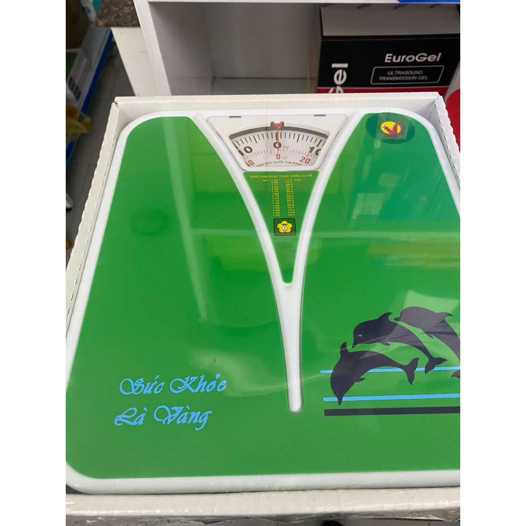 Cân Sức Khỏe Cơ Học Nhơn Hòa 120kg - màu ngẫu nhiên