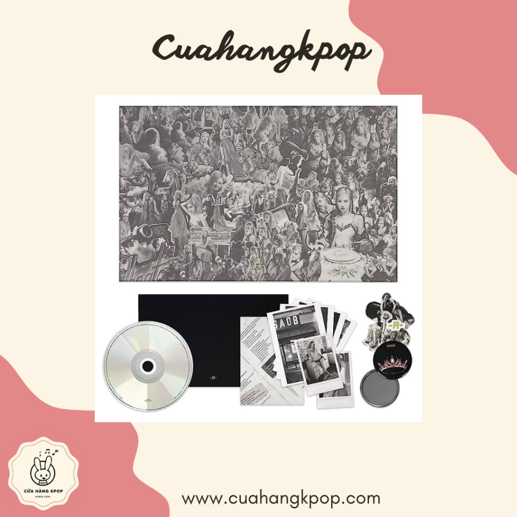 Album Solo ROSE - Blackpink có sẵn Cửa hàng Kpop