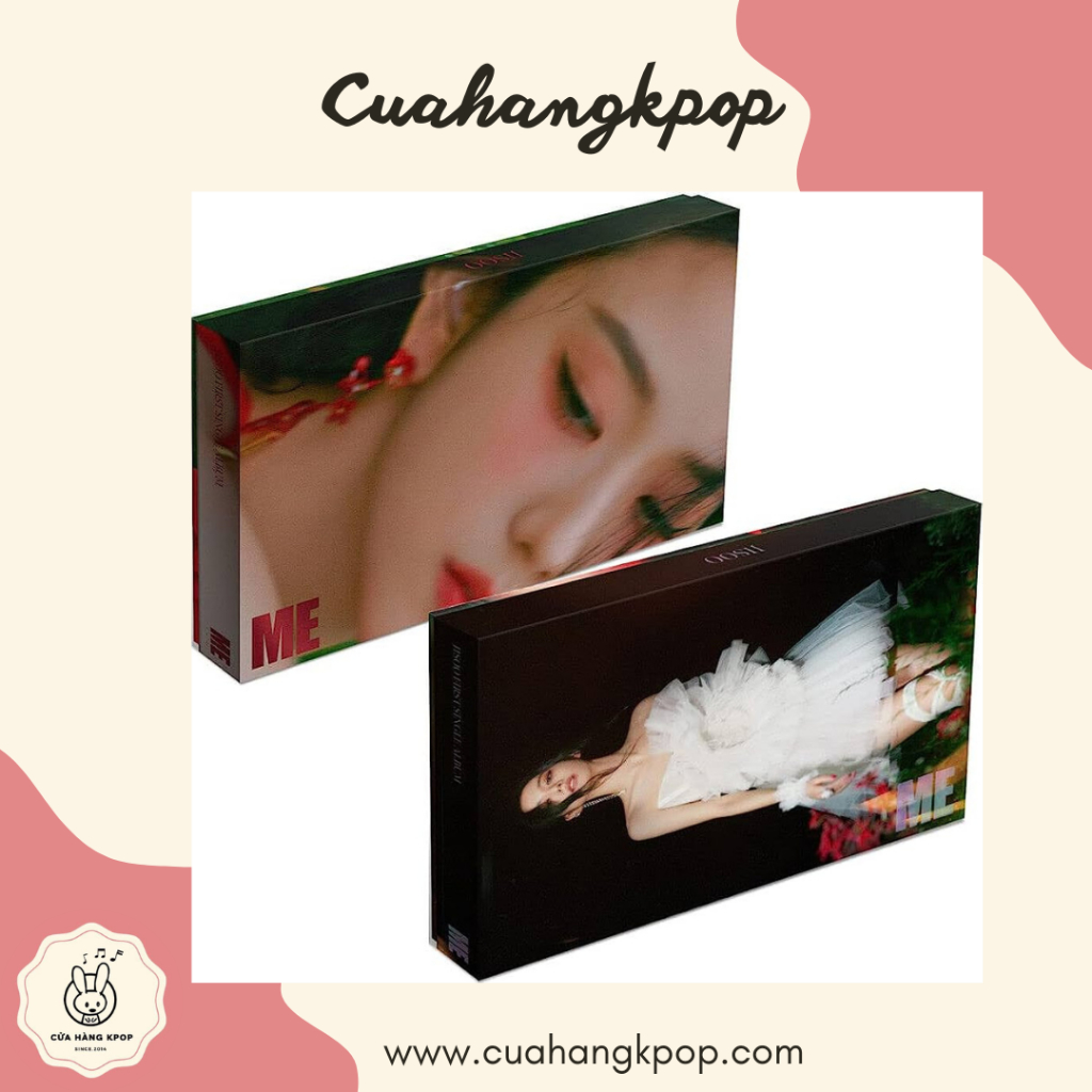 Album Solo JISOO ME - BlackPink chính hãng có sẵn