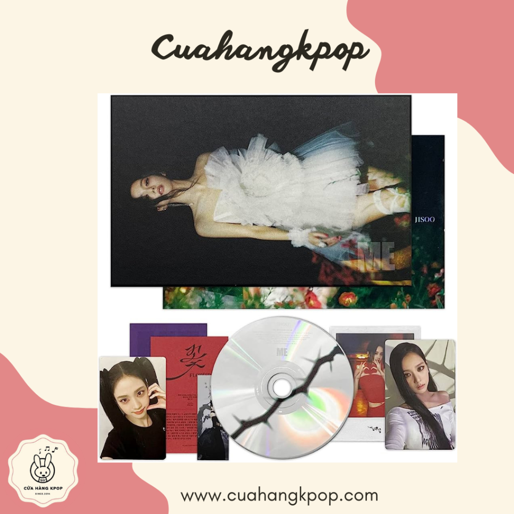 Album Solo JISOO ME - BlackPink chính hãng có sẵn