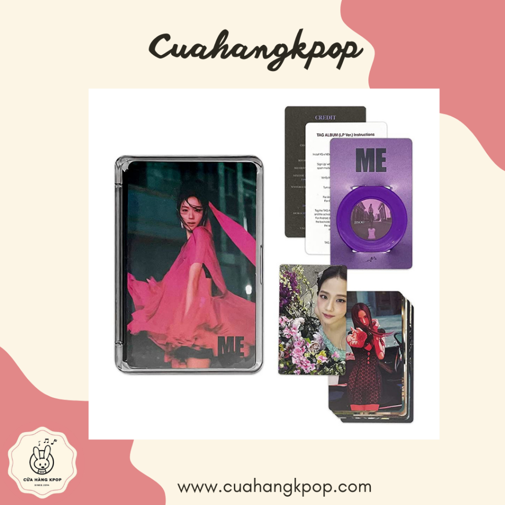 Album Solo JISOO ME - BlackPink chính hãng có sẵn