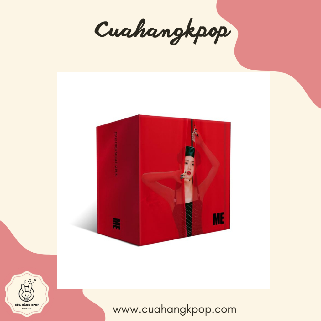 Album Solo JISOO ME - BlackPink chính hãng có sẵn