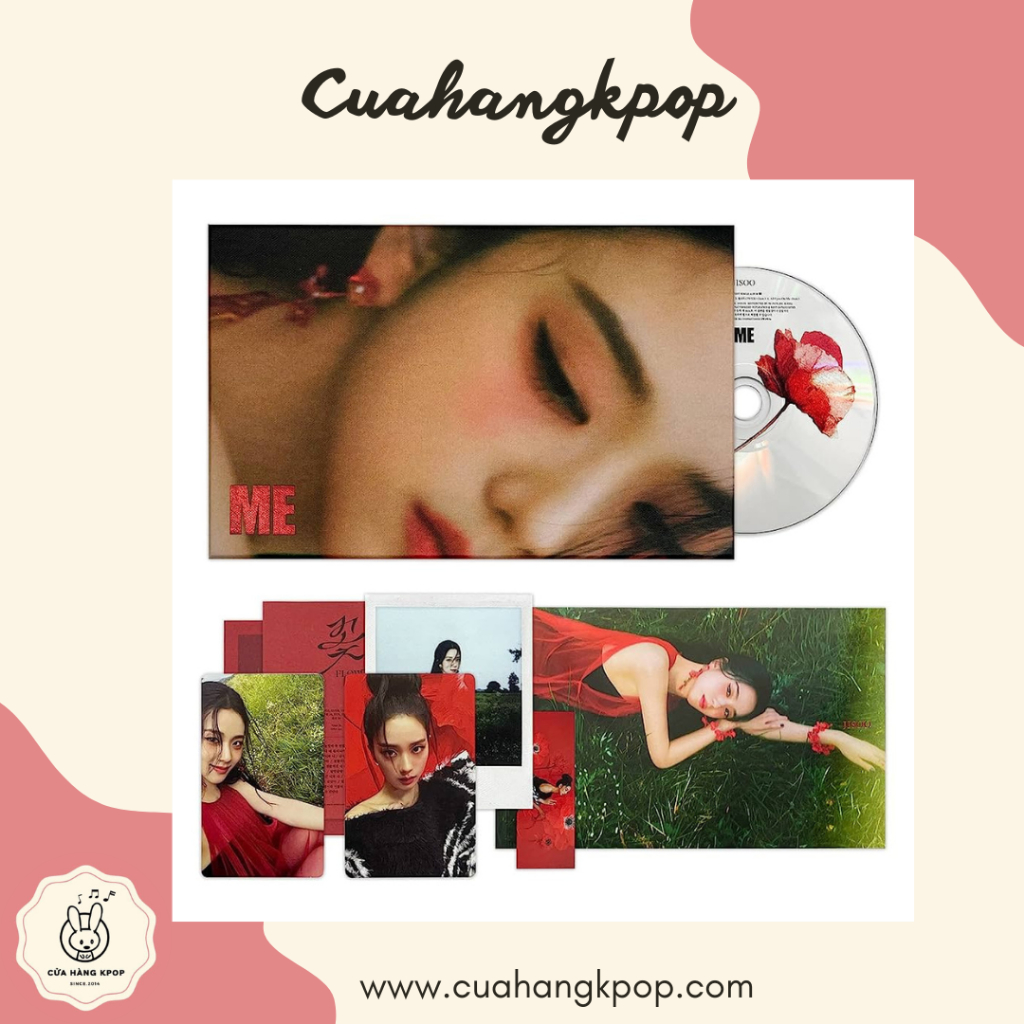 Album Solo JISOO ME - BlackPink chính hãng có sẵn