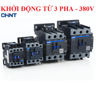 Khởi động từ 3 pha 3p 380v chint nxc 9a 12a 18a 25a 32a hàng nhập khẩu chính hãng contactor