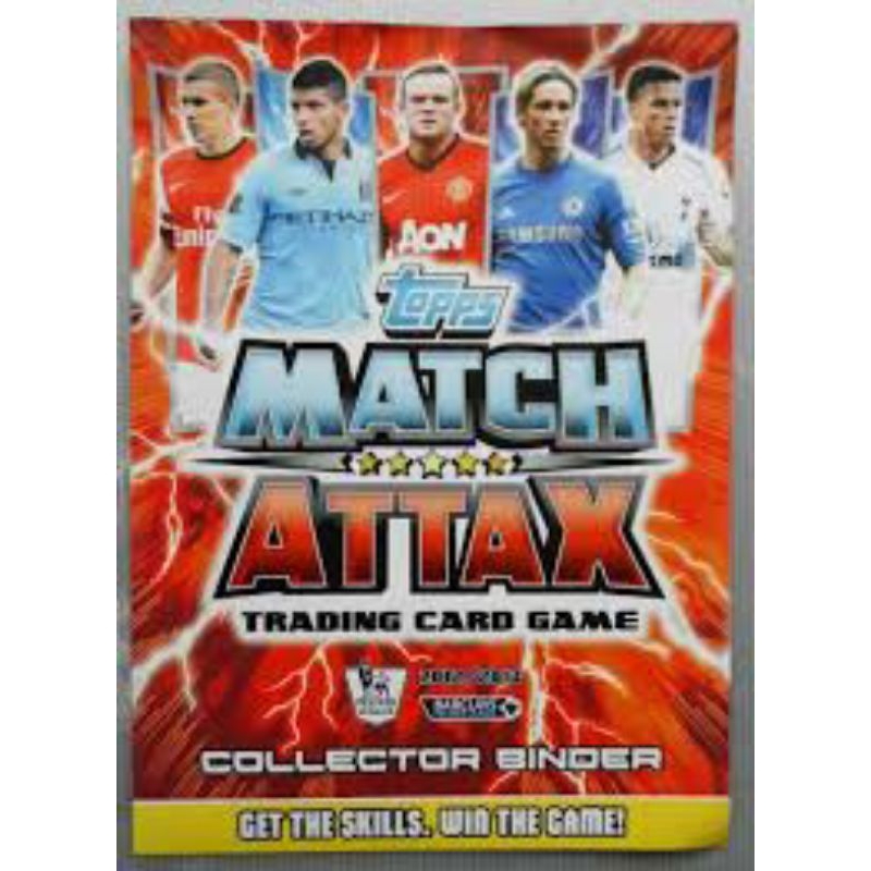 Thẻ cầu thủ bóng đá Match Attax 12/13