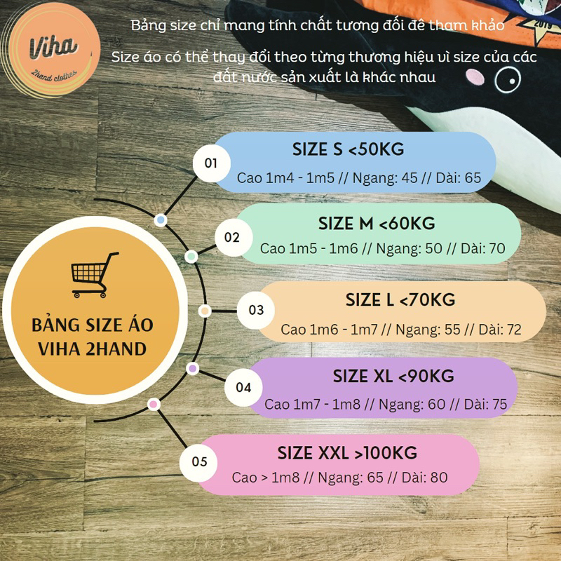 ÁO THUN MỸ SECONDHAND Loại 2