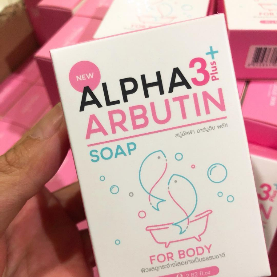 Xà Phòng Tắm Trắng Alpha Arbutin Thái Lan 80g