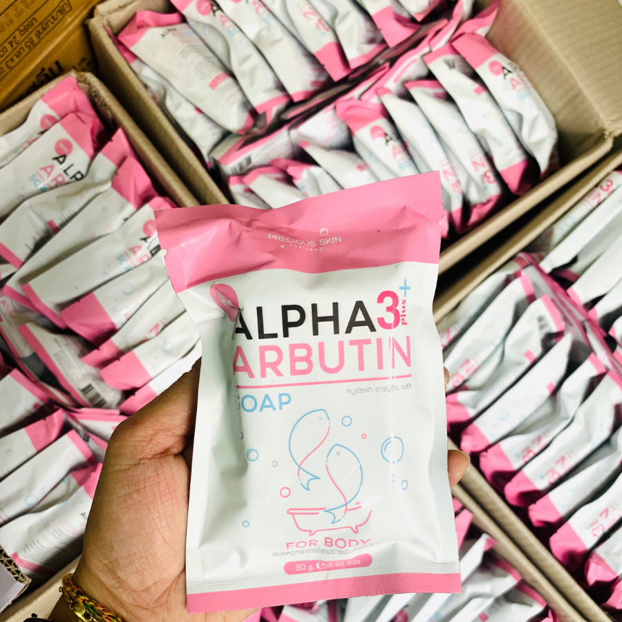 Xà Phòng Tắm Trắng Alpha Arbutin Thái Lan 80g