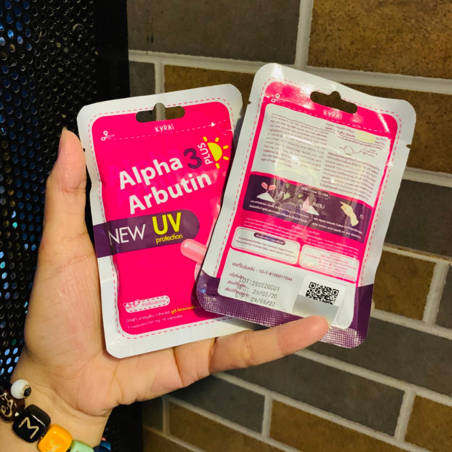 Viên Trắng Da Alpha ArButin Thái Lan