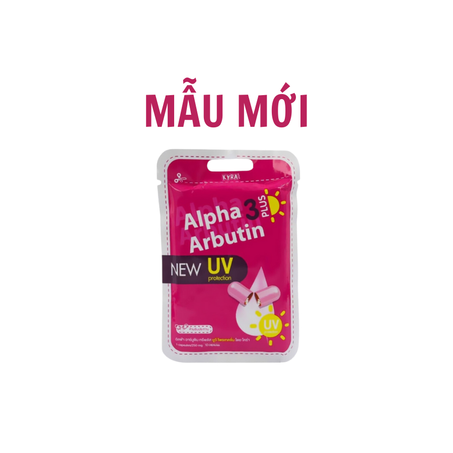 Viên Trắng Da Alpha ArButin Thái Lan