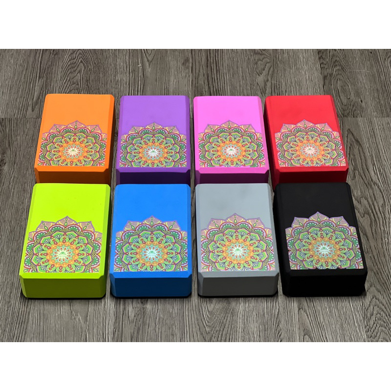 Gạch tập yoga - Thư viện Yoga - Khối lượng 220gr, size 23cm x 15cm x 8cm