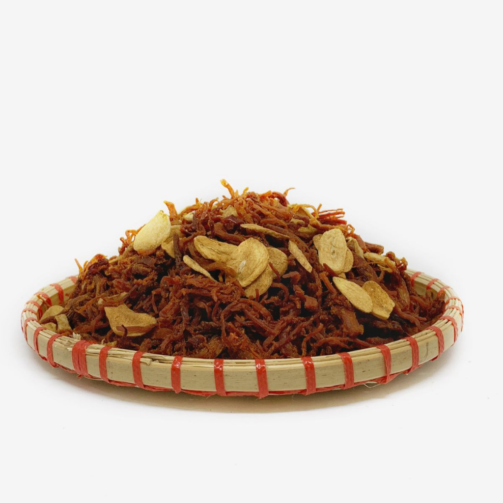 Khô Heo, Khô Lợn Cháy Tỏi 300-1000Gr | Đồ Ăn Vặt VnFood | Khô Heo Ăn Vặt