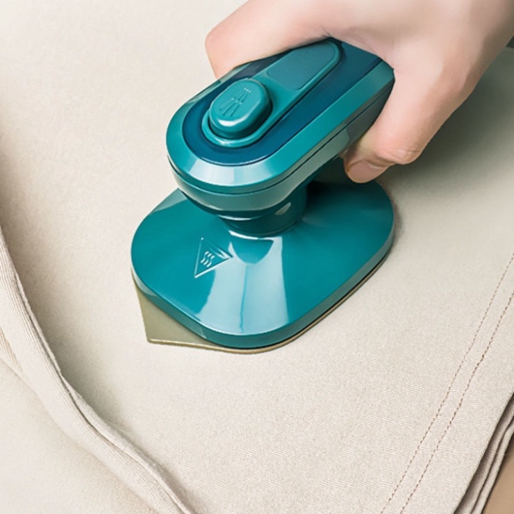 Bàn Là Ủi Hơi Nước Cầm Tay Du Lịch xanh Gọn Nhẹ Công Suất 33w, Bàn Là Hơi Nước Cầm Tay Bảo Hành Chính Hãng