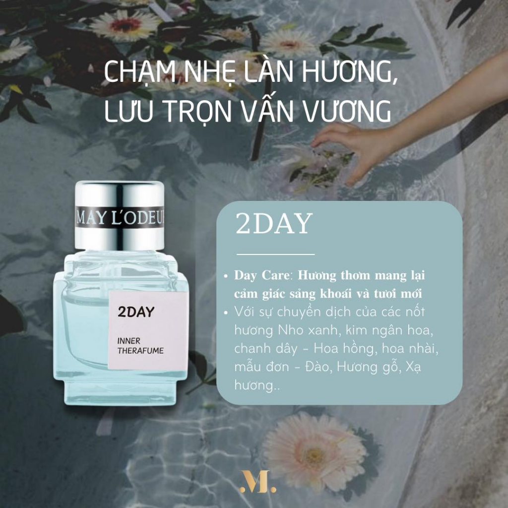Nước hoa vùng kín nữ Mayl'odeur 6 Hương thơm nhẹ nhàng, sang trọng, dưỡng ẩm