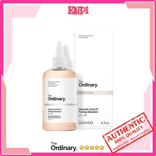 Toner The Ordinary Toner tẩy da chết glycolic acid 7% 240ml Toning Solution (tranmai)