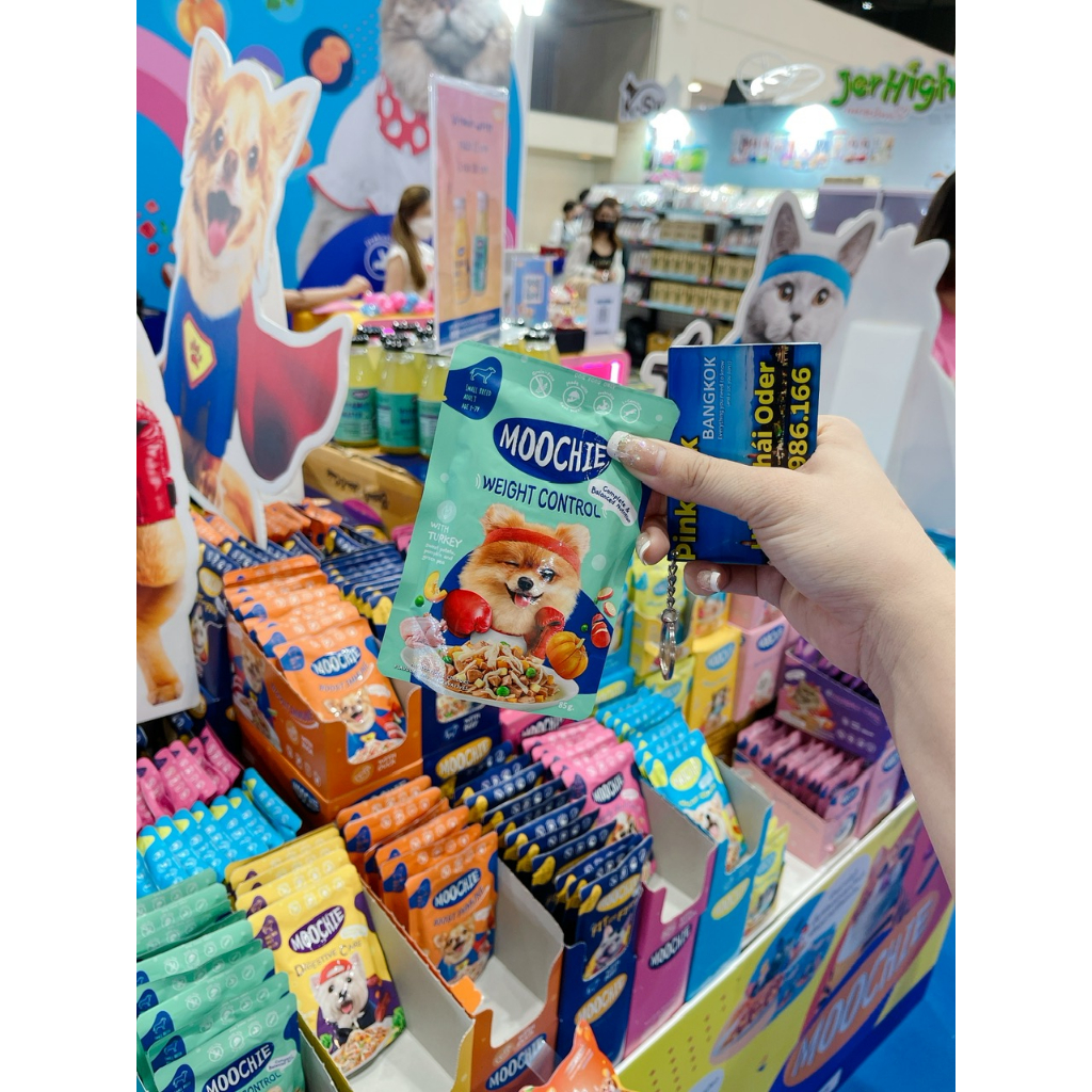 Pate chó Moochie Tăng cường Sức Khỏe 85g⚡ Nội Địa Thái Lan⚡