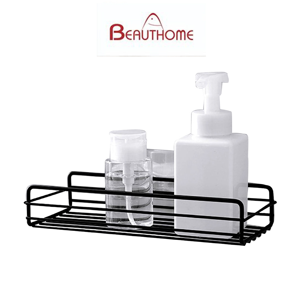 Giá Dán Tường Trang Trí - Giá Treo Tường Đựng Dầu Gội, Bình Hoa, Decor - Kệ Để Đồ Nhà Tắm