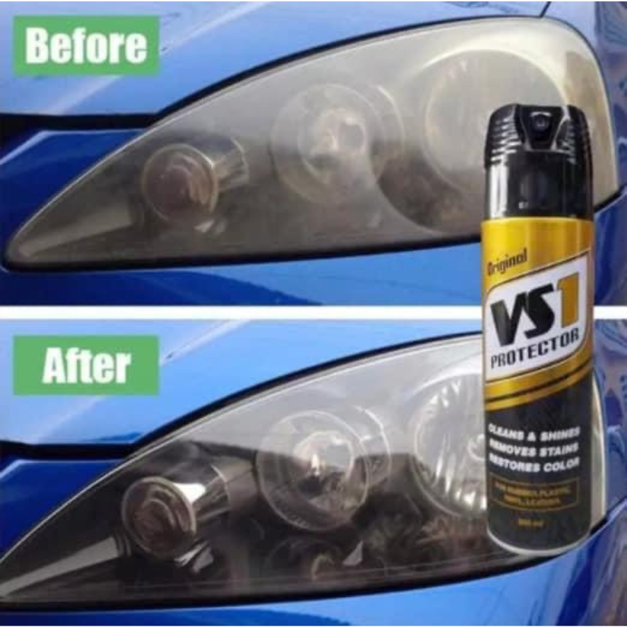 Chai Phục Hồi Nhựa Nhám Và Đánh Bóng Sơn Xe Máy Ô Tô VS1 120ML