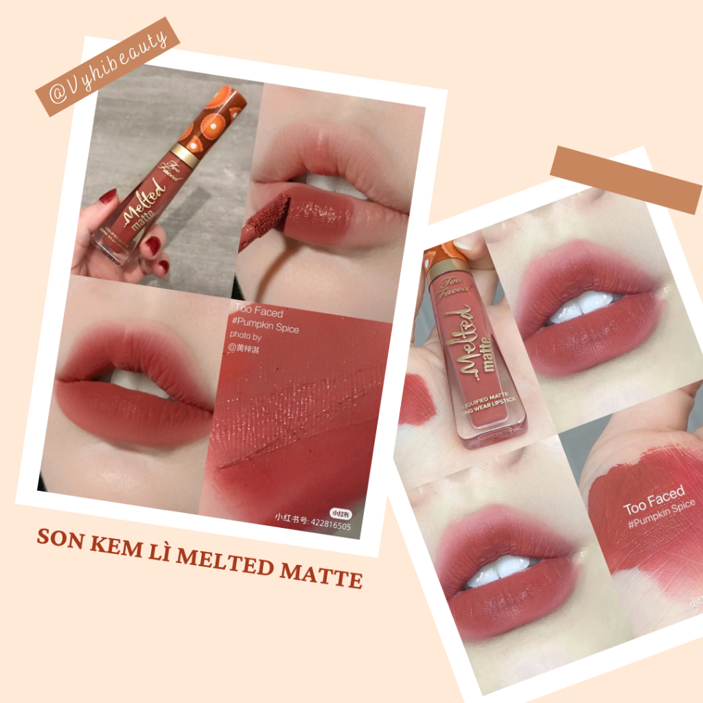 Son kem lì Too Faced Melted