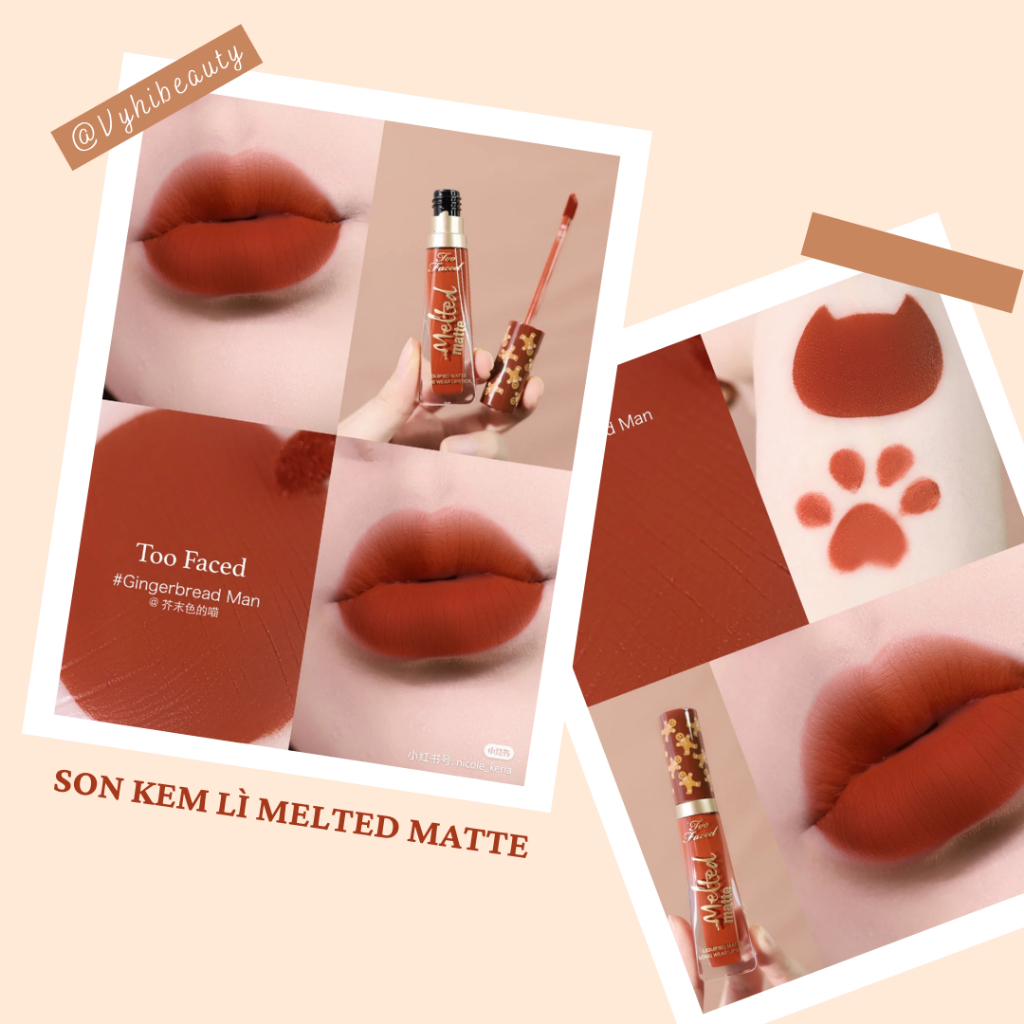 Son kem lì Too Faced Melted