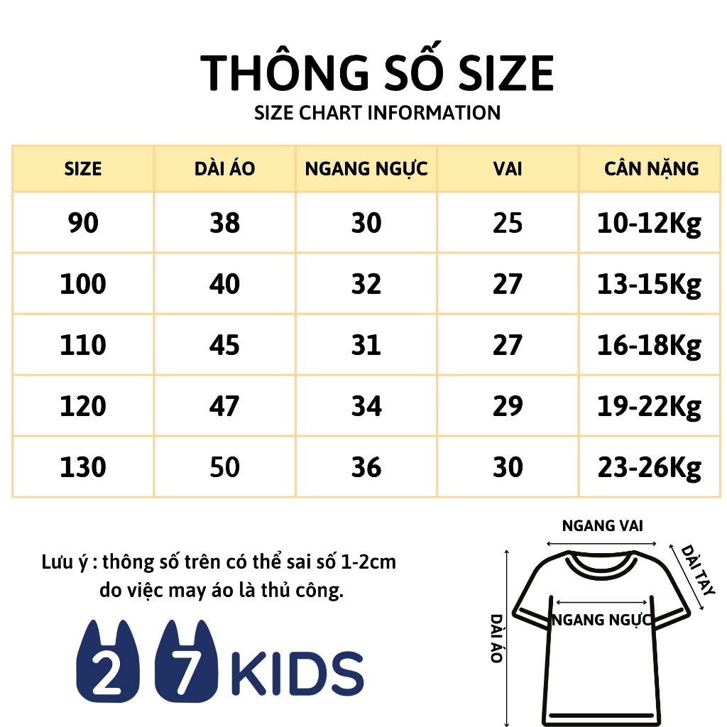 Áo Polo bé trai ngắn tay 27Kids WELLKIDS thun sơ mi cộc nam cho trẻ từ 2-8 tuổi BSPO4