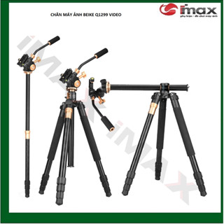 CHÂN MÁY ẢNH BEIKE Q1299 VIDEO + 1 BÓNG THỔI BỤI