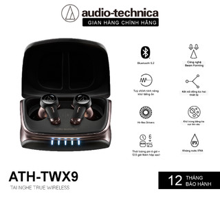 Tai nghe true wireless audio-technica ath-twx9 - hàng chính hãng