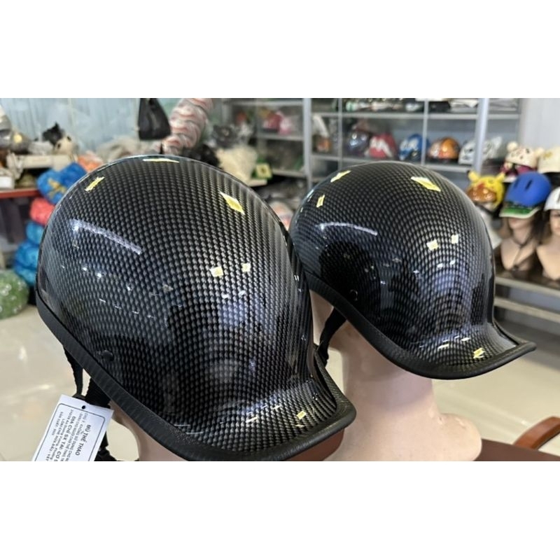 Mũ bảo hiểm ngựa cong đội ngược  mũ gangter hàng đẹp