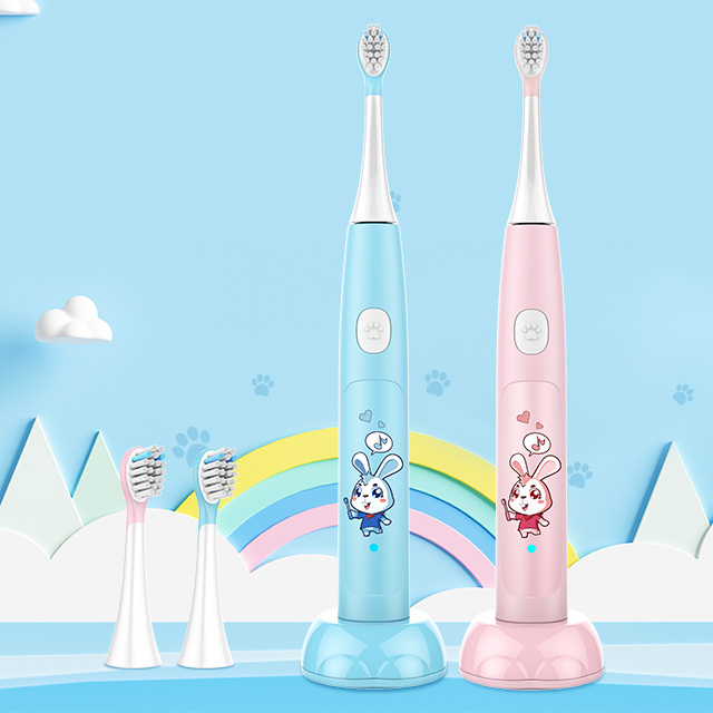 Bàn Chải Điện Orun - T Sn201 Dành Cho Bé Từ 3 Tuổi, Lông Bàn Chải Mềm Mại Không Đau Lợi Với 4 Chế Độ Massage Làm Sạch Răng