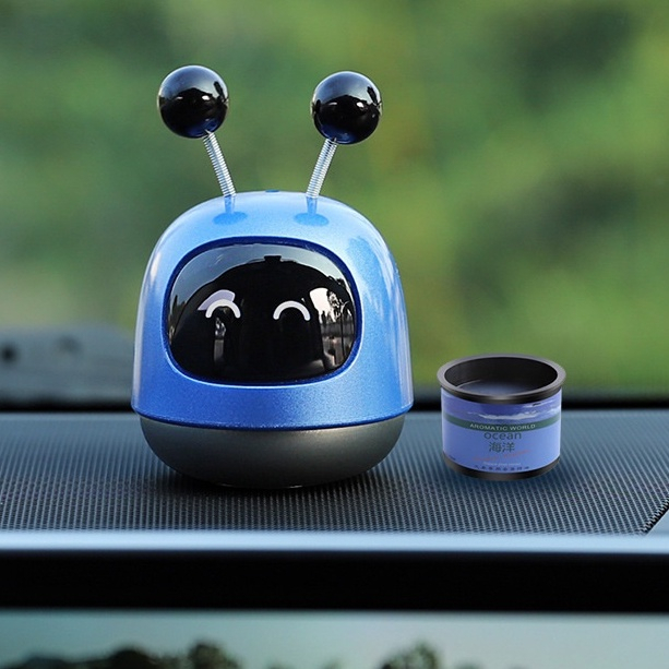 Sáp Thơm Ô Tô ROBOT Để Taplo Trang Trí Khử Mùi Nội Thất Xe Hơi VERSION 5