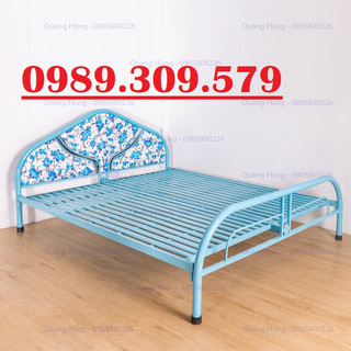 GIƯỜNG SẮT 1M6 GIÁ CỰC TỐT TẠI XƯỞNG HCM