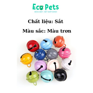 Phụ kiện thú cưng ECOPETS chuông gắn vòng cổ thú cưng màu sắc ngọt ngào có tiếng dễ dàng tìm mèo cưng kích cỡ 22mm