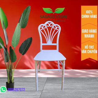 Ghế nhựa tựa đại kiểu vương miện, ghế cho sự kiện, ghế đám cưới, ghế nhà hàng  chất lượng cao