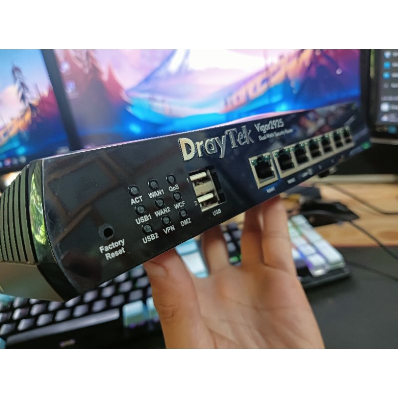 Cân bằng tải 4 đường truyền Draytek vigor 2925 tốc độ cao