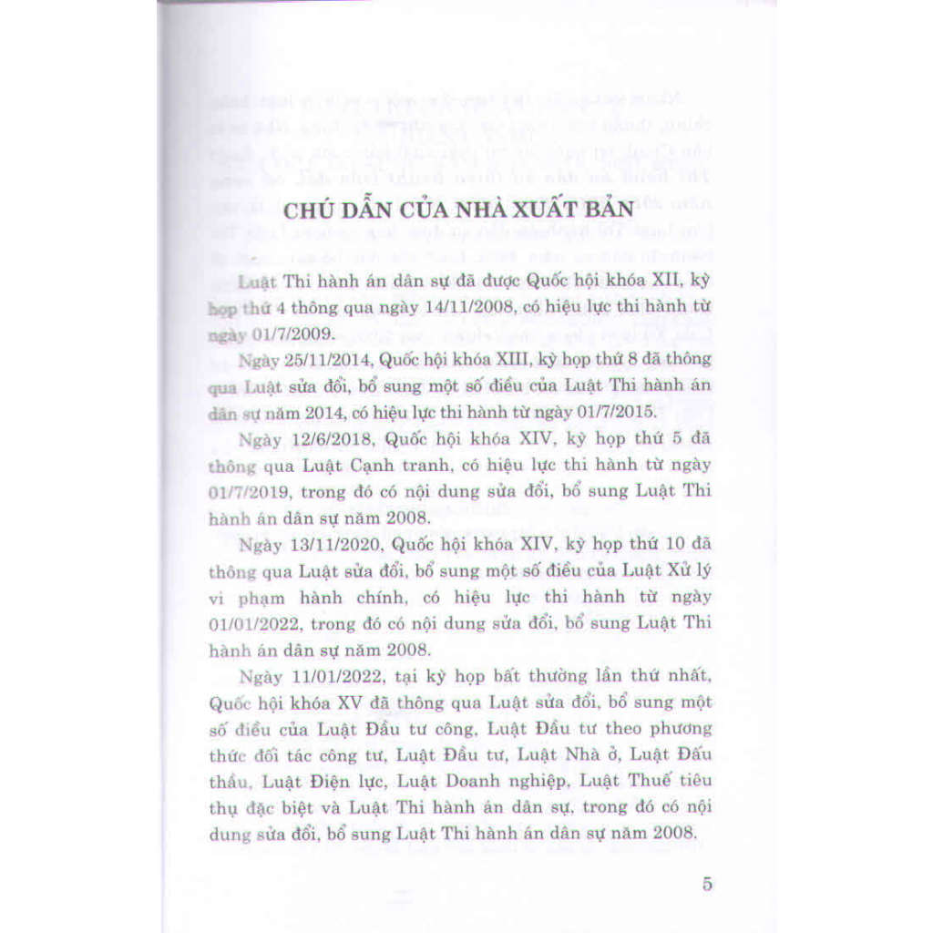 Sách - Luật Thi Hành Án Dân Sự (Hiện Hành) (Sửa Đổi, Bổ Sung Năm 2014, 2018, 2020, 2022) | BigBuy360 - bigbuy360.vn