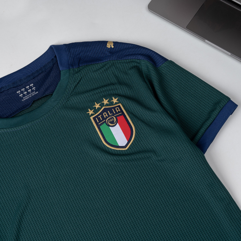 Áo Bóng Đá Đội Tuyển Italia Word Cup 2022-2023 Vải Gai Mịn Cao Cấp - Thoáng Mát - Thấm Hút Mồ Hôi