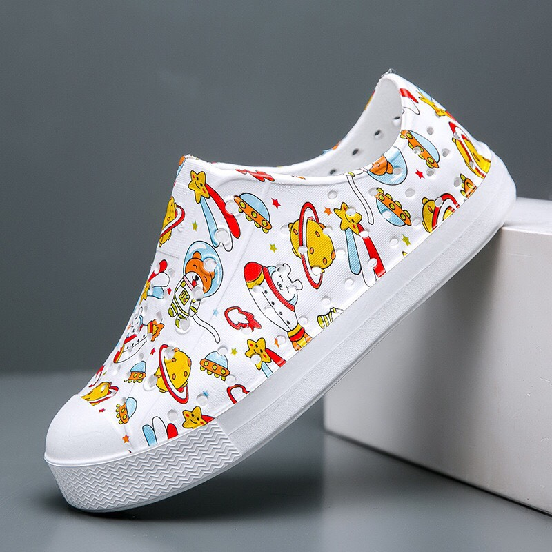 Giày nhựa cho bé Native XUẤT DƯ XỊN, giày nhựa đi học đi chơi đi mưa, giày dép cho bé, Shopbena