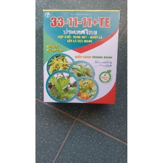 Phân bón lá 33-11-11+te 1kg