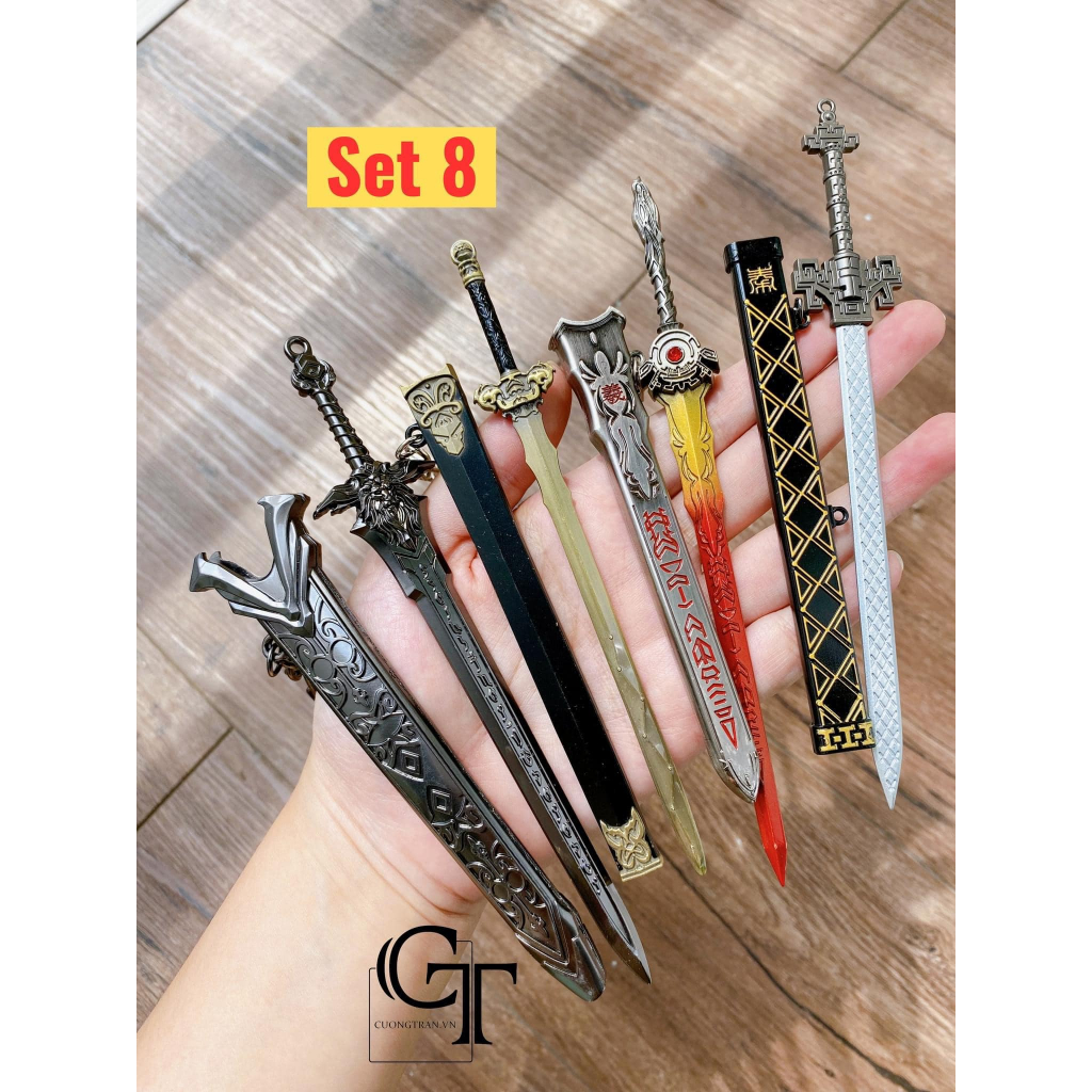 Mô hình Ki.ếm Hán | Nhiều mẫu | Size 17cm