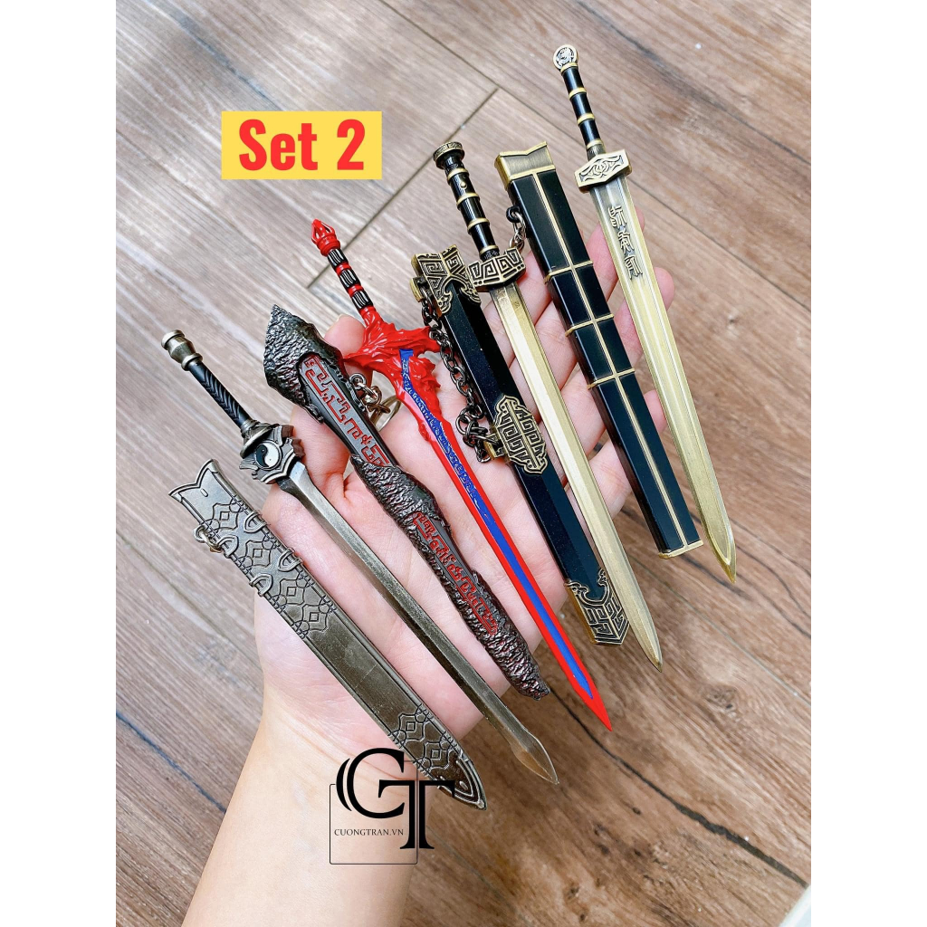 Mô hình Ki.ếm Hán | Nhiều mẫu | Size 17cm