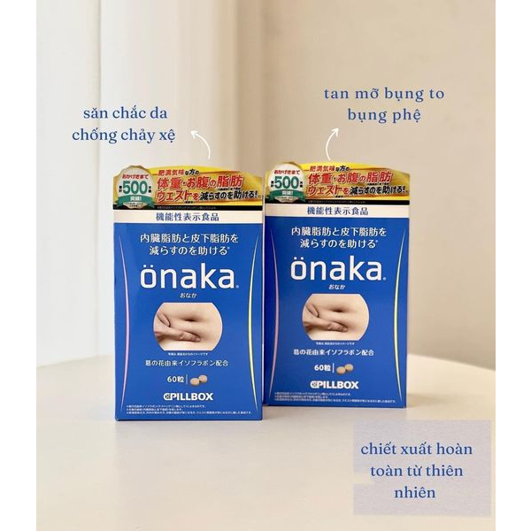 VIÊN UỐNG GIẢM MỠ BỤNG ONAKA