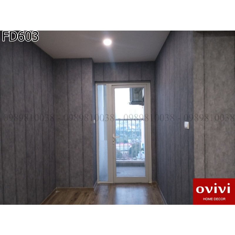 Giấy dán tường Bê Tông Xi Măng loại siêu dày không sẵn keo dán phòng ngủ quán cắt tóc, làm phông nền đẹp