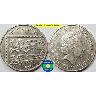 Đồng xu 10 pence anh quốc 2015-nay